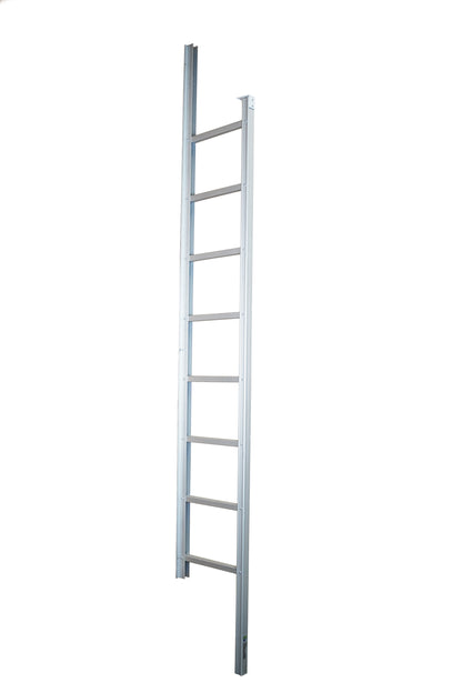Utrymningsstege fällbar