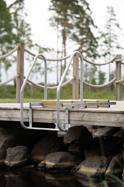 Bryggstege Mälaren fällbar