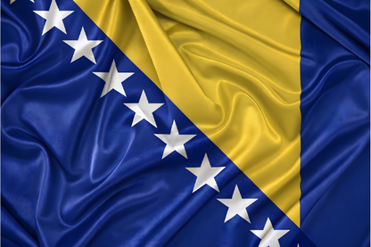 Bosnien flagga