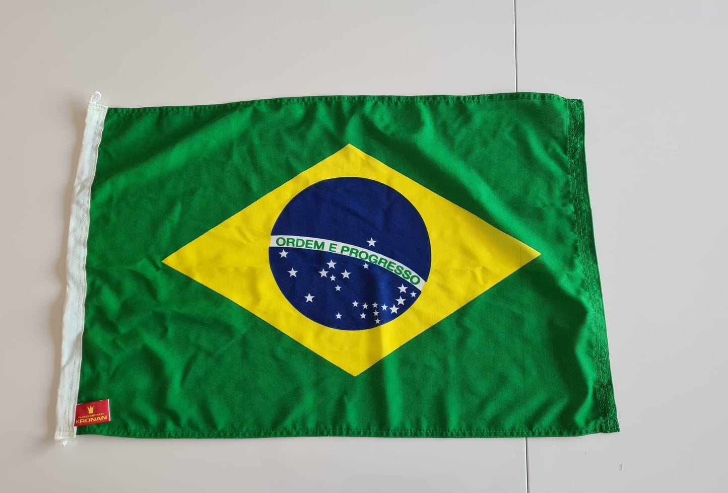 Brasiliens flagga Flaggfabriken Kronan