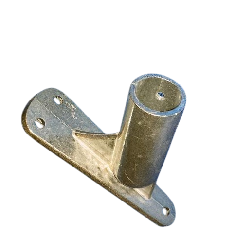 Hållare i aluminium fasadstång