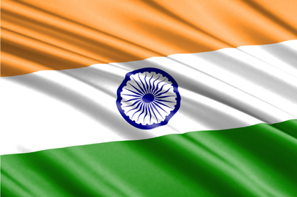 Indiens flagga