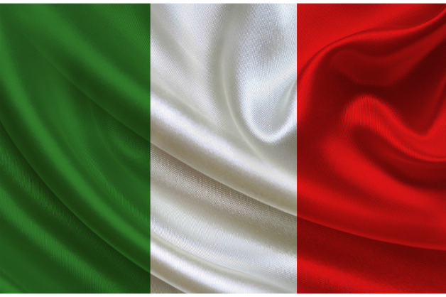 Italiens flagga Flaggfabriken Kronan