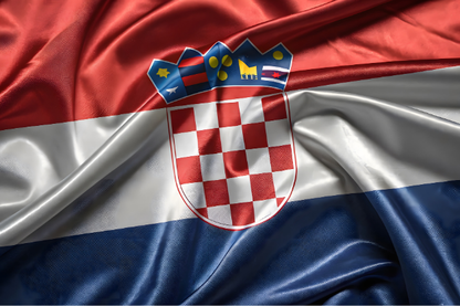 Kroatiens flagga Flaggfabriken Kronan