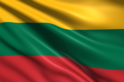 Litauens flagga Flaggfabriken Kronan