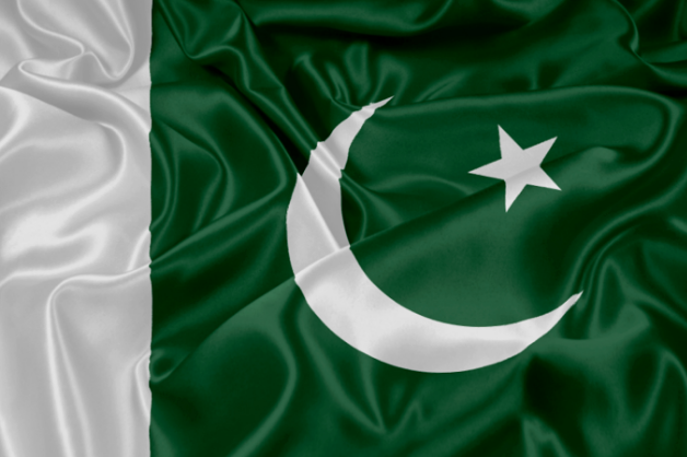 Pakistans flagga Flaggfabriken Kronan