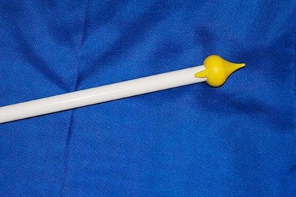 Fasadstång vit 130 cm