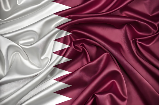 Qatars flagga