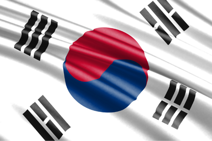 Sydkoreas flagga Flaggfabriken Kronan