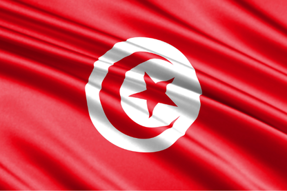 Tunisiens flagga Flaggfabriken Kronan