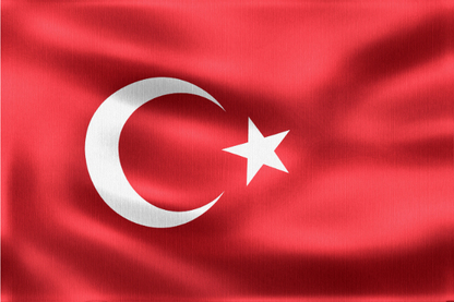 Turkiets flagga Flaggfabriken Kronan
