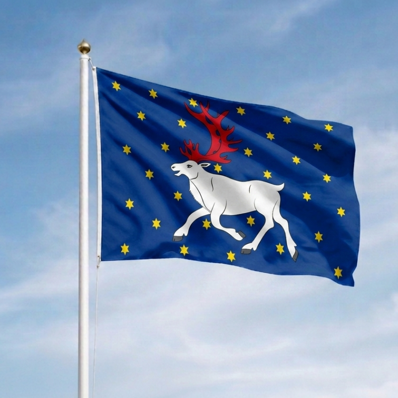 Västerbottens landskapsflagga Flaggfabriken Kronan