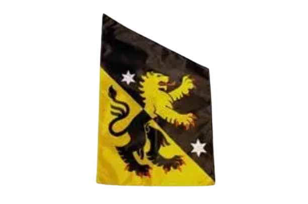 Västergötlands landskapsvapen-flagga Flaggfabriken Kronan