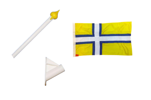 Västergötlands landskapsflagga Flaggfabriken Kronan