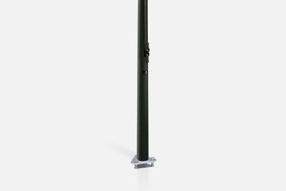 Flaggstång svart original, gjord av glasfiberkomposit