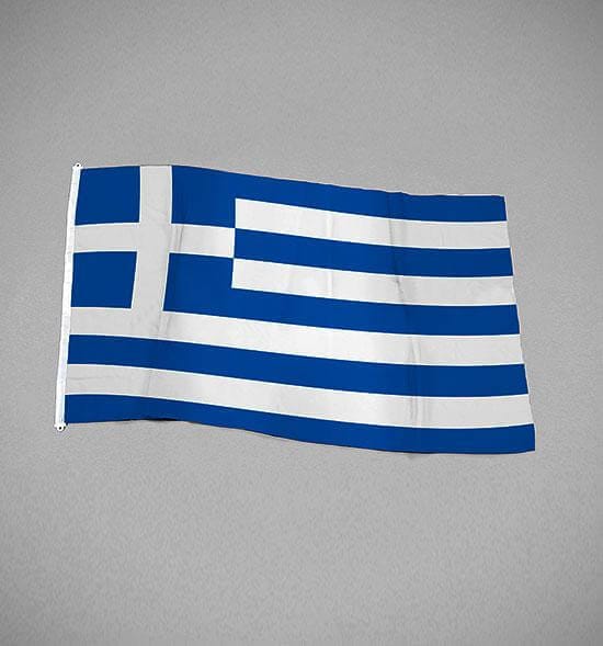 Greklands flagga Flaggfabriken Kronan