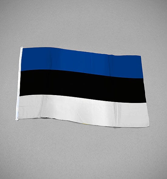 Estlands flagga Flaggfabriken Kronan