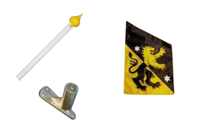 Västergötlands landskapsvapen-flagga Flaggfabriken Kronan