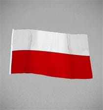 Polens flagga Flaggfabriken Kronan