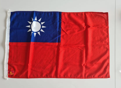 Taiwans flagga Flaggfabriken Kronan
