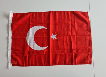 Turkiets flagga Flaggfabriken Kronan